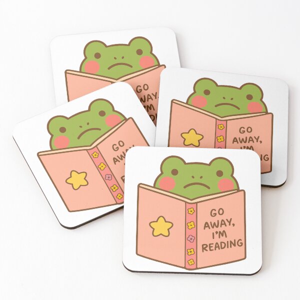 Item preview, Go away I’m reading designed and sold by TinyPanic.