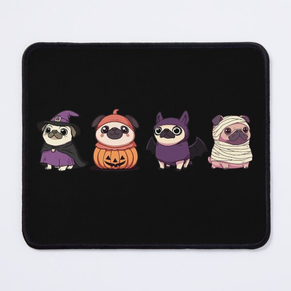 Item preview, Pugkin Patch Posse – Pugs in a Halloween Costume designed and sold by Joyfulbits.