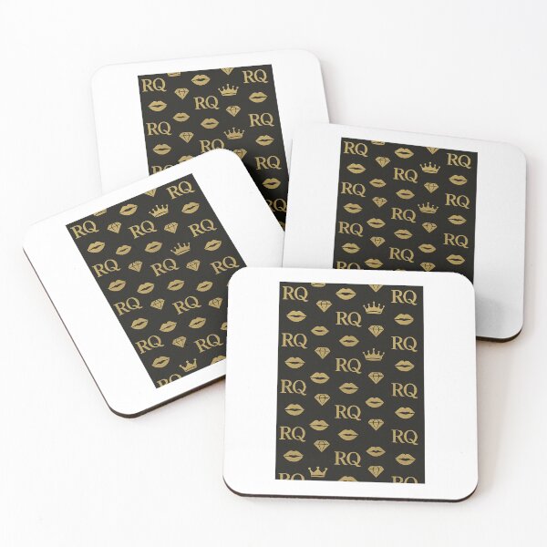 Item preview, Royal Luxe Queen Gold Monogram Pattern designed and sold by Aripro1.