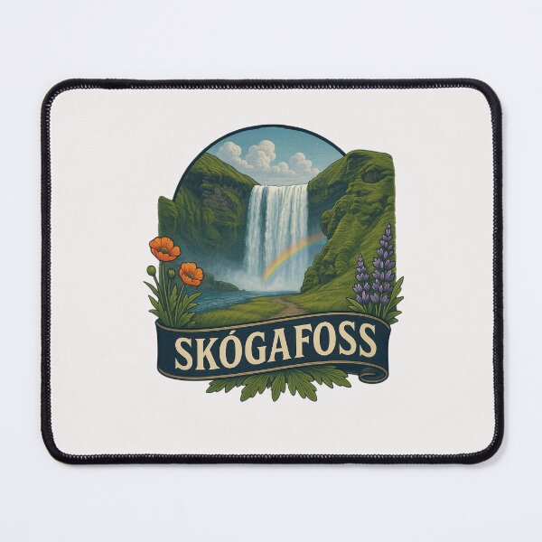 Item preview, skogafoss designed and sold by creativechaster.
