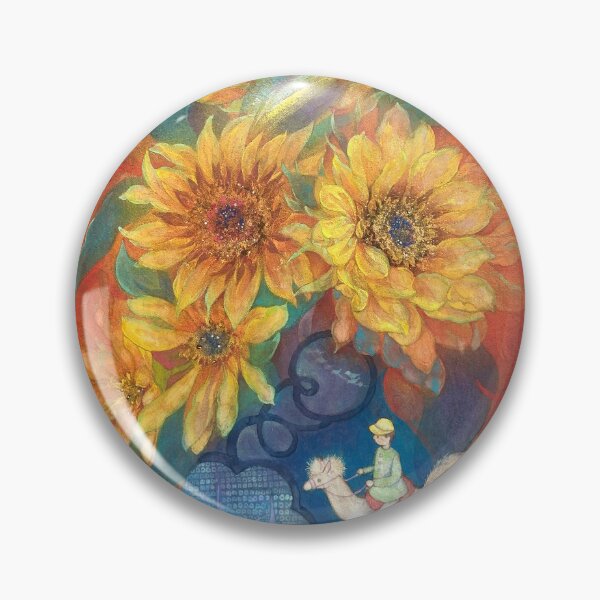 Item preview, Journey of Whimsy: Sunflowers & Rainbow Dreams designed and sold by nakaitomoko.