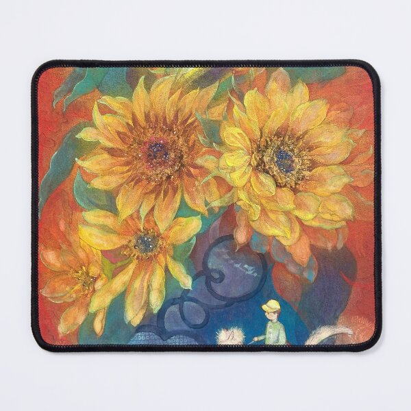 Item preview, Journey of Whimsy: Sunflowers & Rainbow Dreams designed and sold by nakaitomoko.