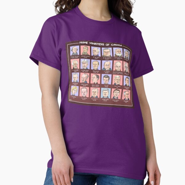 Canada's Prime Ministers (updated 2025) Classic T-Shirt