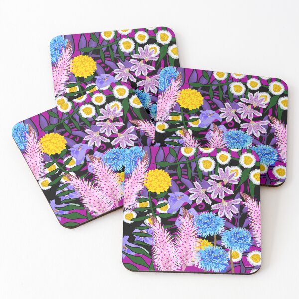 Item preview, Aussie Flora - Pinks designed and sold by Georgie Sharp.