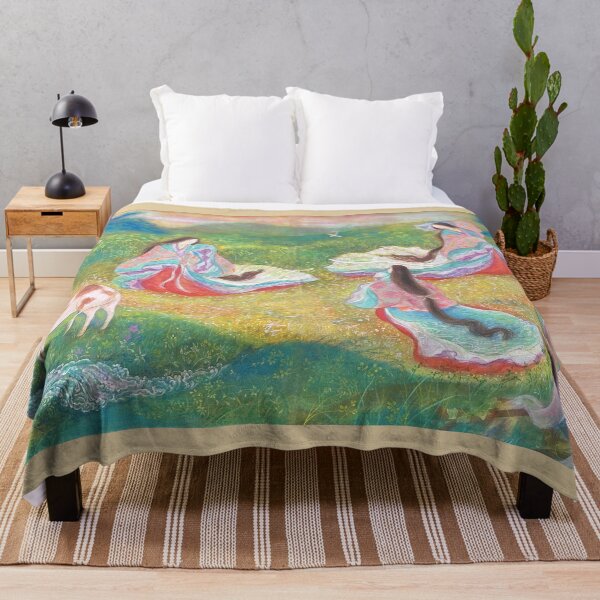 Item preview, Heian Elysium: Three Graces in a Spring Meadow designed and sold by nakaitomoko.
