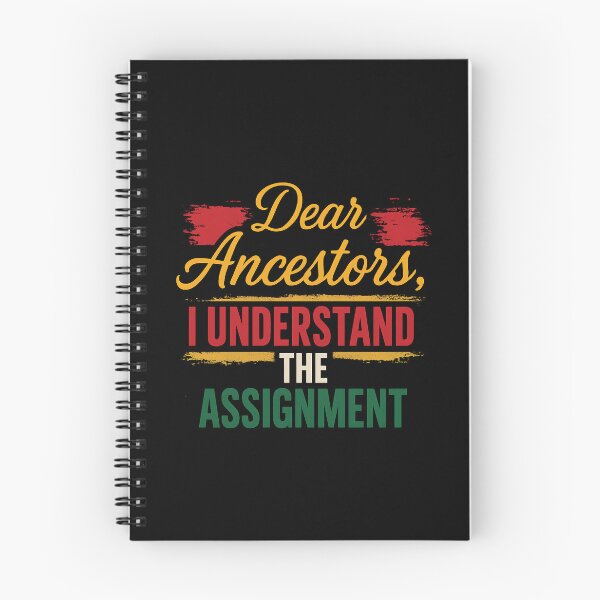 Item preview, Dear Ancestors I Understand the Assignment Black History Pride designed and sold by tmerchtrends.