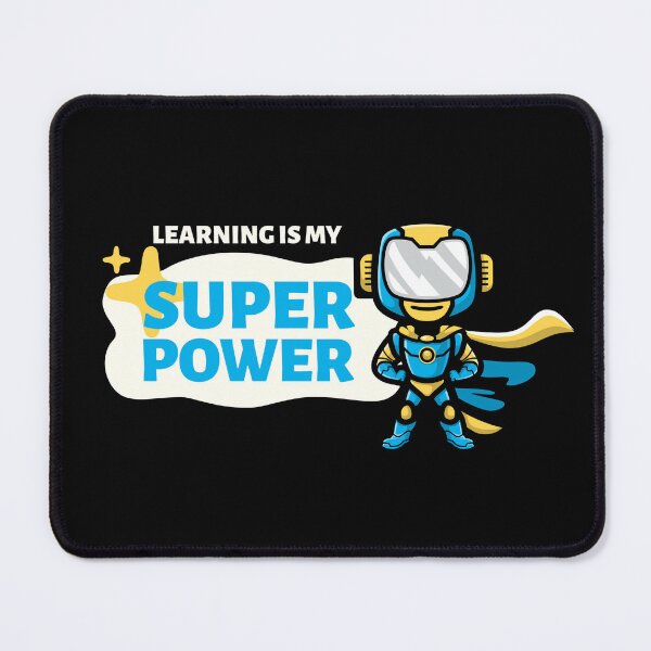 Item preview, Learning is my Super Power designed and sold by stampacreates.