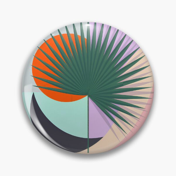 Item preview, Tropical Palm Leaf Botanical  – Modern Geometric Nature Design designed and sold by paulo silveira.