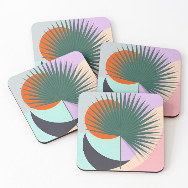 Item preview, Tropical Palm Leaf Botanical  – Modern Geometric Nature Design designed and sold by paulo silveira.