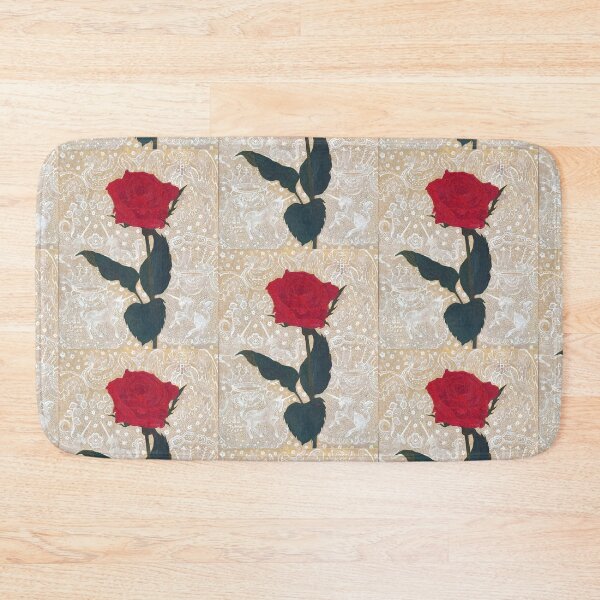 Item preview, Regal Rose & Unicorns: Golden Nihonga Art designed and sold by nakaitomoko.