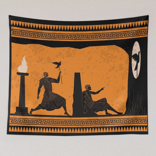 Item preview, Plato's Allegory of the Cave designed and sold by matintheworld ( delcarmat ).