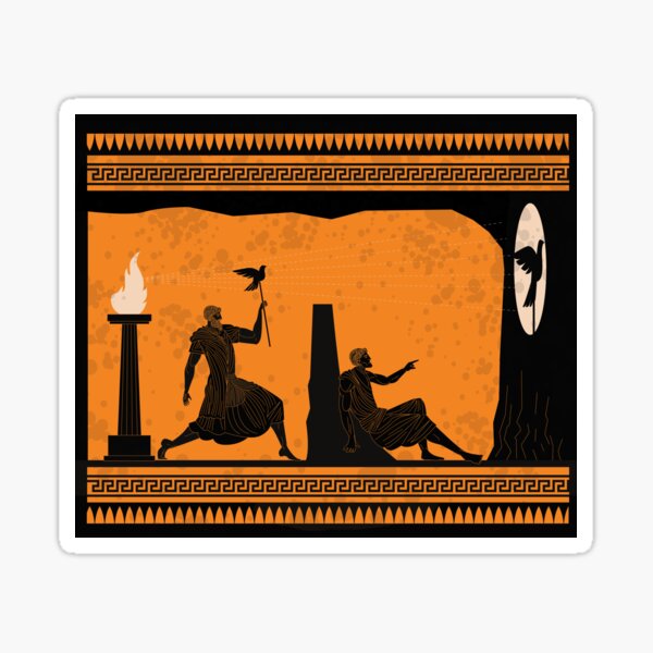 Item preview, Plato's Allegory of the Cave designed and sold by matintheworld ( delcarmat ).