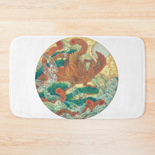 Item preview, Shuka: The Crimson Phoenix - Nihonga Art designed and sold by nakaitomoko.