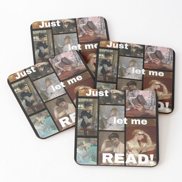 Item preview, Just let me read! designed and sold by pinkcraftfairy.