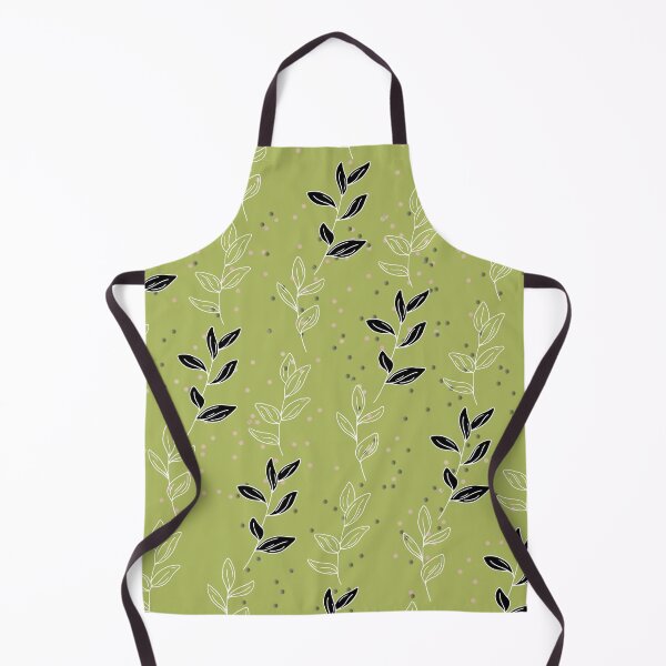 Item preview, Outline leaves of green designed and sold by andrasdesignssss.