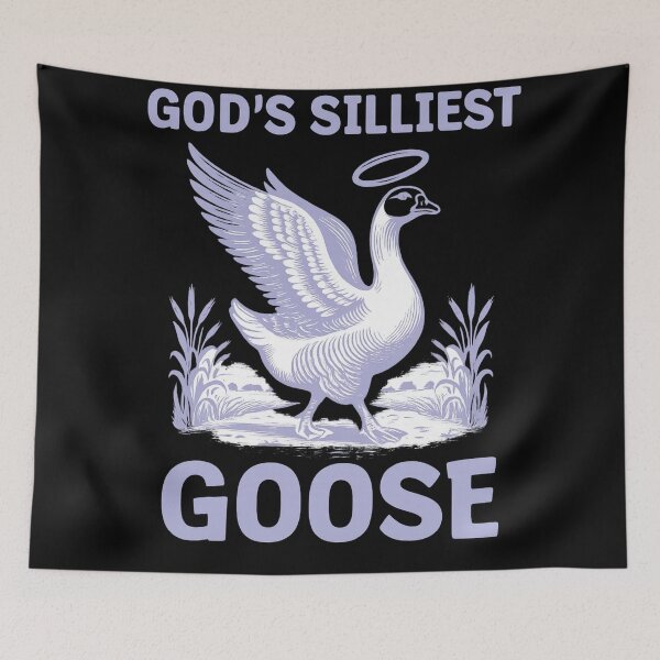 Item preview, God's Silliest Goose Animal Lovers Hilarious Bird Funny Saying designed and sold by Uglyandcute.