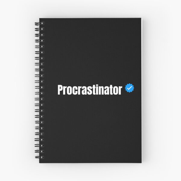 Item preview, Procrastinator - For the Verified Time Waster in Your Life designed and sold by vibeytrendy.