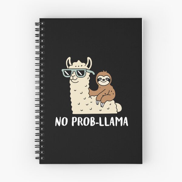 Item preview, No Prob-llama Llama designed and sold by NQArtist.