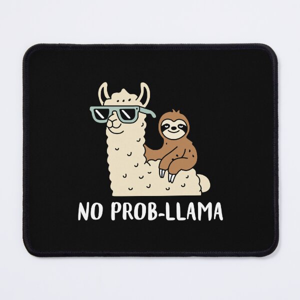 Item preview, No Prob-llama Llama designed and sold by NQArtist.
