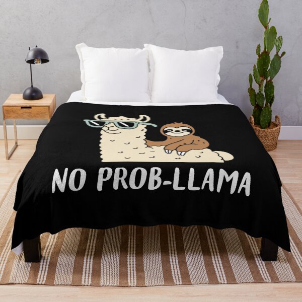 Item preview, No Prob-llama Llama designed and sold by NQArtist.