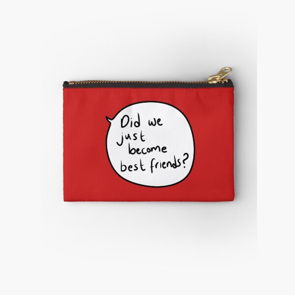 Aperçu de l'œuvre Sommes-nous devenus meilleurs amis ? Citation humoristique – Bulle de dialogue dessinée à la main pour les meilleurs amis créée et vendue par from here 2 mars.