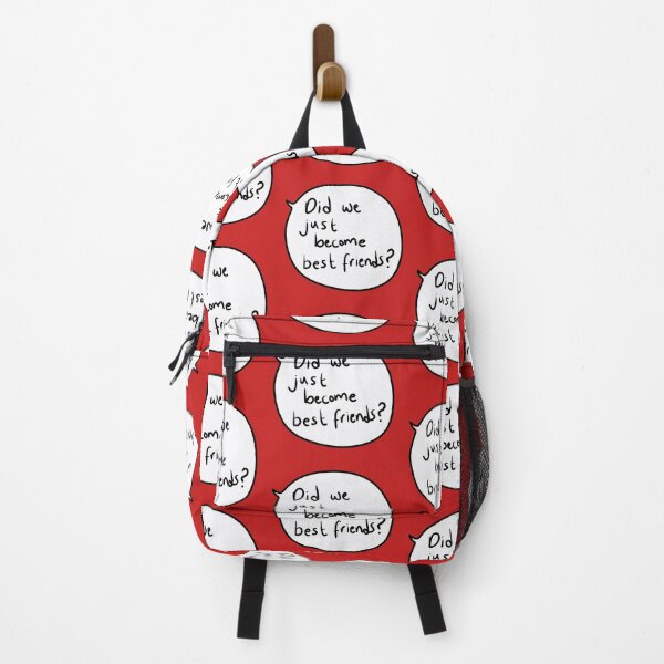 Item preview, Did We Just Become Best Friends? Funny Quote Art – Hand Drawn Speech Bubble for Besties designed and sold by from here 2 mars.