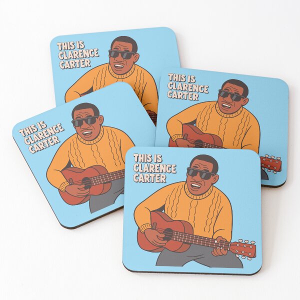 Item preview, This is Clarence Carter designed and sold by ChickenFund.