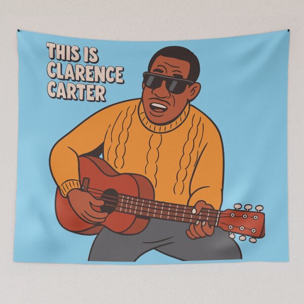Item preview, This is Clarence Carter designed and sold by ChickenFund.