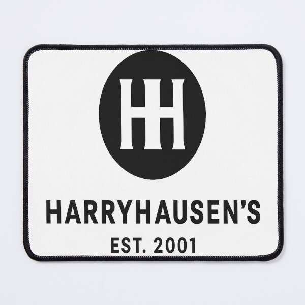 Item preview, Harryhausen’s Est. 2001 – Minimalist Monster Dining Logo Tee designed and sold by Zippitydodads.
