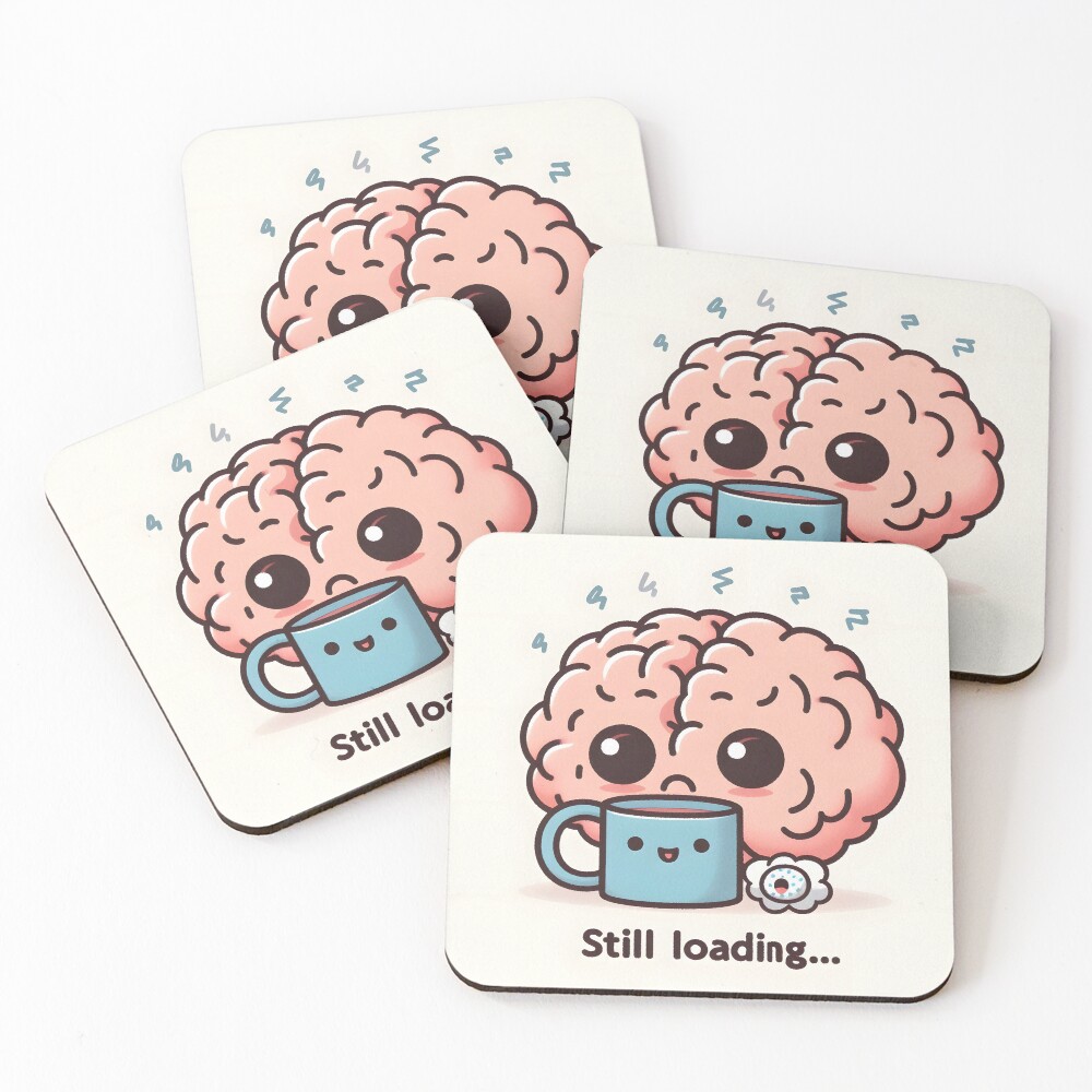 Item preview, Coasters (Set of 4) designed and sold by MutedPixel.