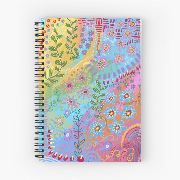 Item preview, Multicolor floral sketch designed and sold by madebyceciliab.