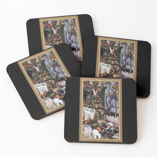 Item preview, Dark Yuletide || Dark Christmas Wintery Collage designed and sold by StrangeBootique.