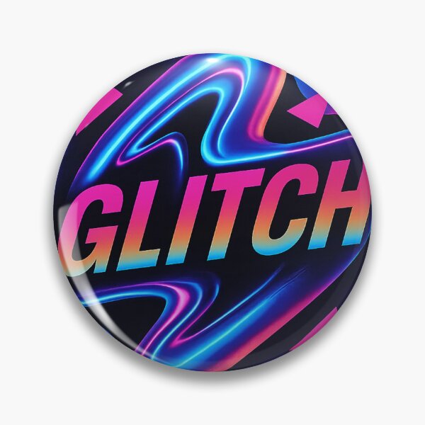 Item preview, GLITCH – Neon Retro-Futuristic Vibes designed and sold by jorjibotike.