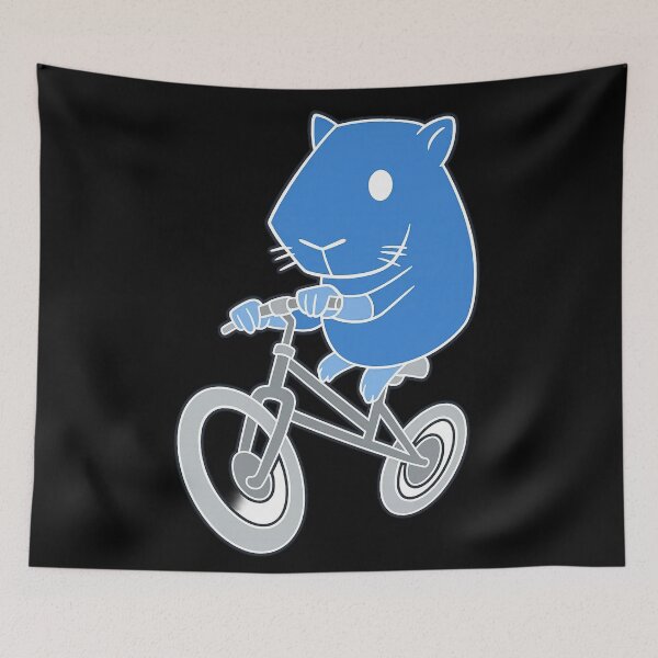 Item preview, Capybara Riding Bicycle Funny Rodent Animal Capibara designed and sold by Uglyandcute.