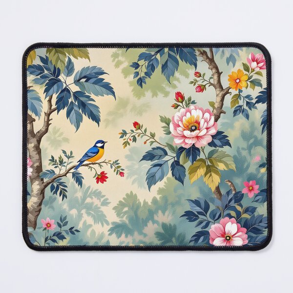 Item preview, Toile de Jouy Pattern - Chinoiserie Birds Toile De jouy designed and sold by Wiss2Arts.