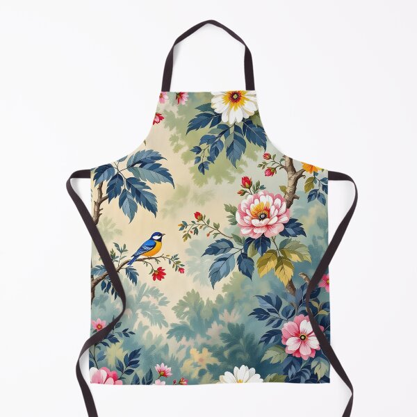 Item preview, Toile de Jouy Pattern - Chinoiserie Birds Toile De jouy designed and sold by Wiss2Arts.