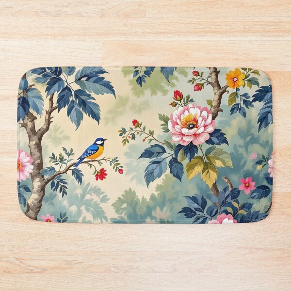 Item preview, Toile de Jouy Pattern - Chinoiserie Birds Toile De jouy designed and sold by Wiss2Arts.