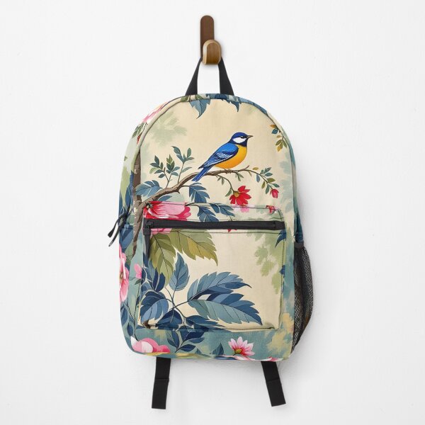 Item preview, Toile de Jouy Pattern - Chinoiserie Birds Toile De jouy designed and sold by Wiss2Arts.