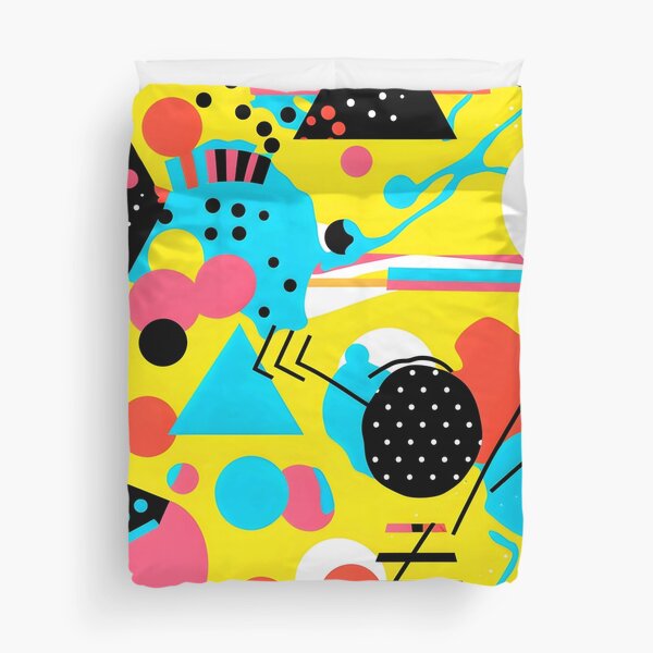 Item preview, Pop Art Pink, Blue, And Yellow Abstract Designs designed and sold by DEC02.