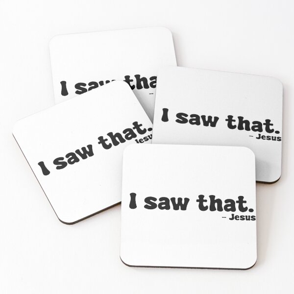 Item preview, I saw that - Jesus (black) designed and sold by Artsy Sandwiches.