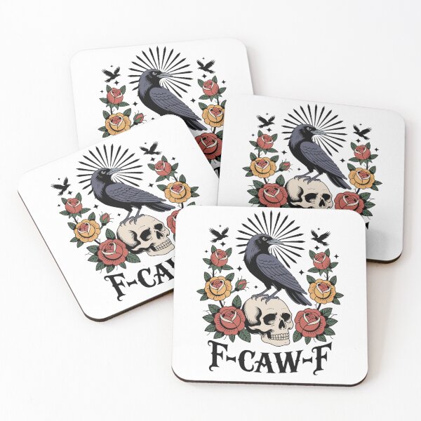 Item preview, F Caw F Tastes Like Caw Caw, Black Bird designed and sold by vintagearttee.