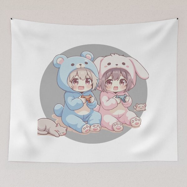 Item preview, Cute Gamer Duo designed and sold by Duh-Artes.