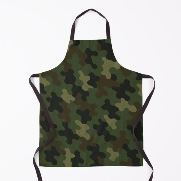 Item preview, seamless military camouflage pattern with green, brown, and black splotches, multi-scale disruptive shapes designed and sold by optimusprime39.