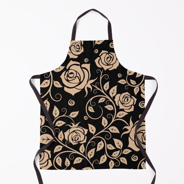 Item preview, Classic Beige Pattern Rose with Thorns Pattern with Background designed and sold by erkabees.