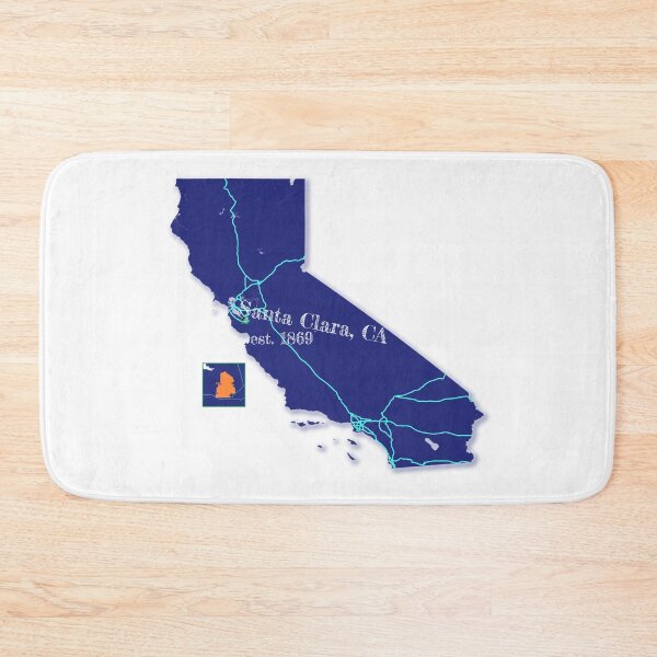 Item preview, Santa Clara, CA [Blue] designed and sold by PhilbonianDezin.