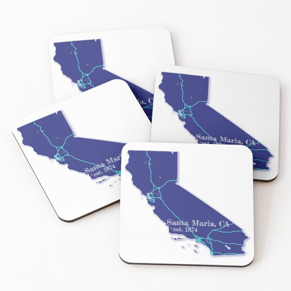 Item preview, Santa Maria, CA [Blue] designed and sold by PhilbonianDezin.