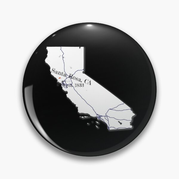 Item preview, Santa Rosa, CA [White] designed and sold by PhilbonianDezin.