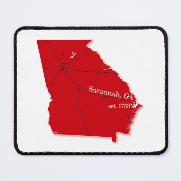 Item preview, Savannah, GA [Red] designed and sold by PhilbonianDezin.