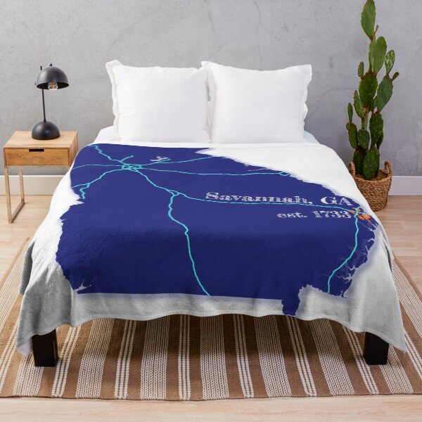 Item preview, Savannah, GA [Blue] designed and sold by PhilbonianDezin.