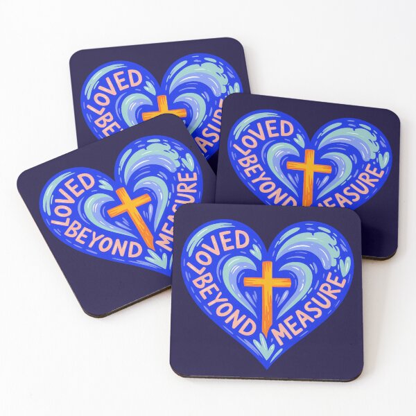 Item preview, Loved Beyond Measure - Christian Heart Design designed and sold by AnixieInkShop.